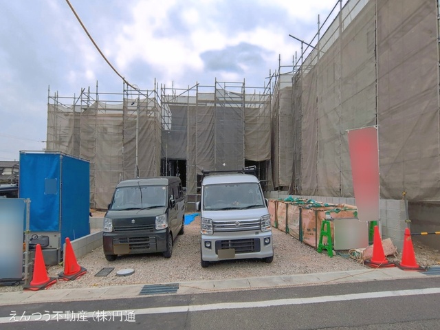 愛知県瀬戸市西寺山町の新築戸建てシート写真 2026年3月24日撮影