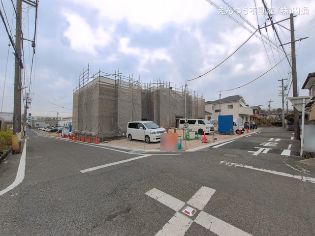 愛知県瀬戸市西寺山町の新築戸建てシート写真 2026年3月24日撮影