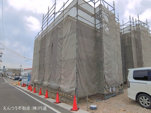 愛知県瀬戸市西寺山町の新築戸建てシート写真 2026年3月24日撮影