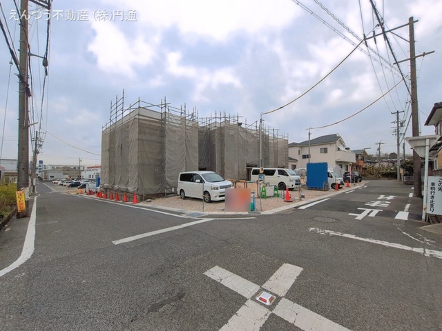 愛知県瀬戸市西寺山町の新築戸建てシート写真 2026年3月24日撮影