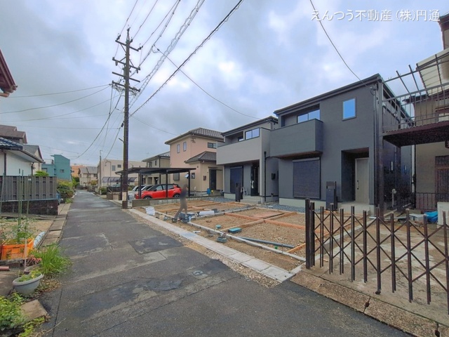 愛知県尾張旭市東大久手町2丁目の新築戸建て外構写真 2026年5月20日撮影