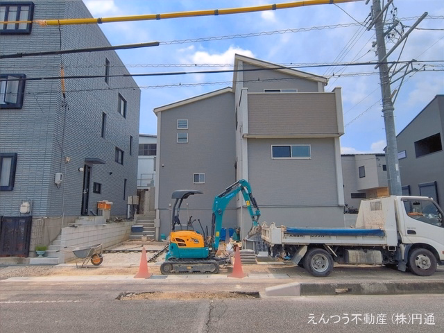 愛知県豊田市桝塚西町南山の新築戸建て外構写真 2026年6月18日撮影