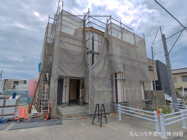 愛知県豊田市寺部町3丁目の新築戸建てシート写真 2026年5月26日撮影