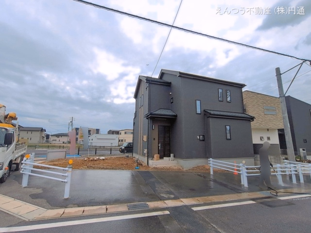 愛知県豊田市寺部町３丁目の新築戸建て外構写真 2026年6月23日撮影