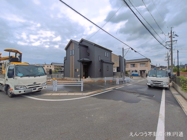 愛知県豊田市寺部町３丁目の新築戸建て外構写真 2026年6月23日撮影