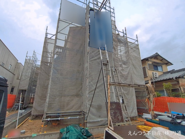 愛知県瀬戸市窯町の新築戸建て上棟写真 2026年3月24日撮影