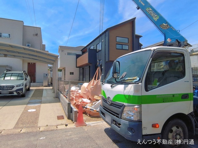 愛知県瀬戸市窯町の新築戸建て外構写真 2026年5月13日撮影