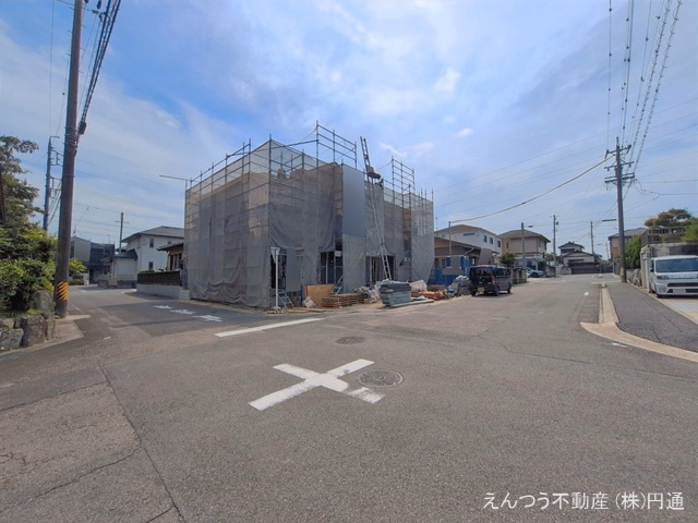 愛知県豊田市志賀町高洞の新築戸建てシート写真 2026年6月18日撮影