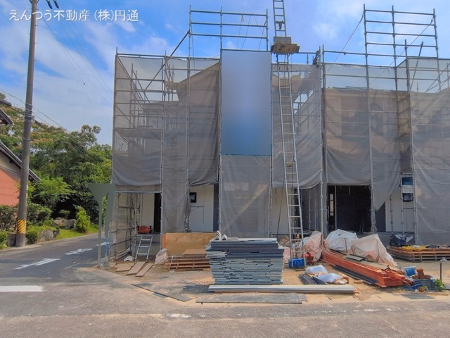 愛知県豊田市志賀町高洞の新築戸建てシート写真 2026年6月18日撮影