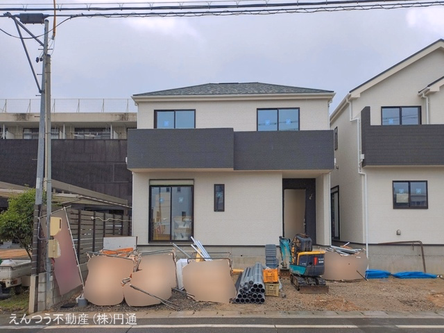 愛知県尾張旭市晴丘町池上の新築戸建て外構写真 2026年6月24日撮影