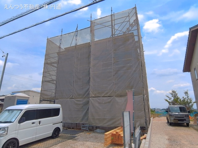 愛知県豊田市若林東町雁股の新築戸建てシート写真 2026年6月18日撮影