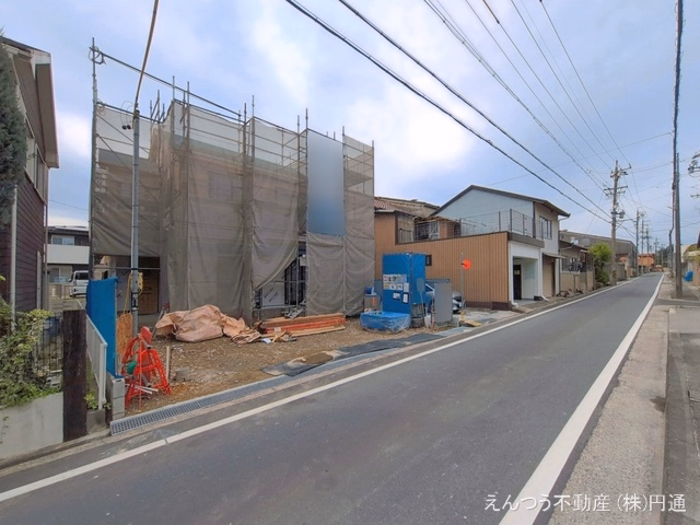 愛知県瀬戸市東安戸町の新築戸建てシート写真 2026年6月8日撮影