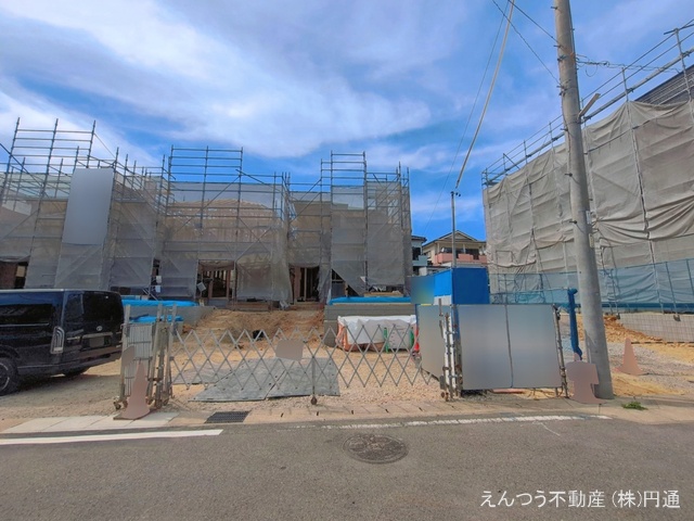 愛知県豊田市高美町5丁目の新築戸建て上棟写真 2026年5月18日撮影