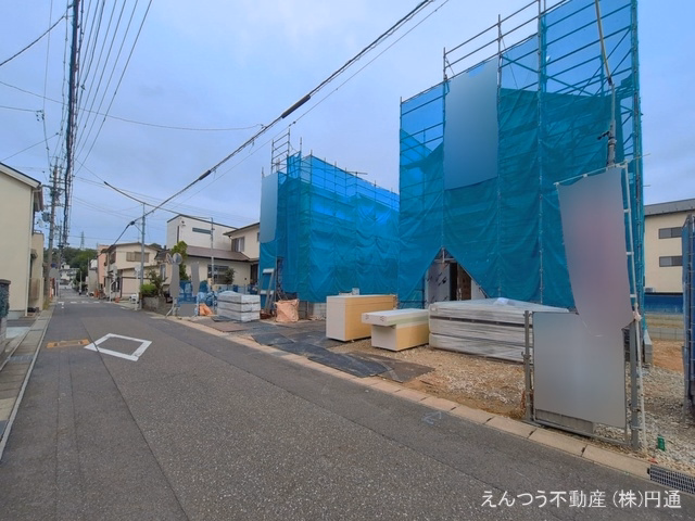 愛知県瀬戸市東吉田町の新築戸建てシート写真 2026年6月8日撮影