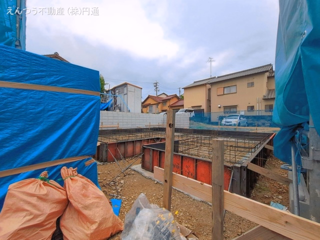 愛知県瀬戸市東吉田町の新築戸建てシート写真 2026年6月8日撮影