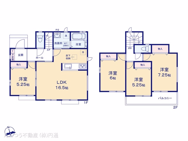 新築戸建て 瀬戸市東吉田町13番 G号棟 間取図