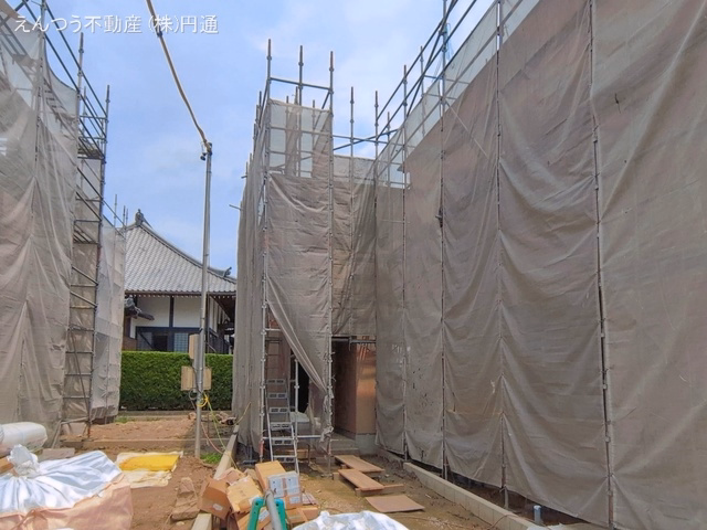 愛知県豊田市畝部西町屋敷の新築戸建て上棟写真 2026年6月18日撮影