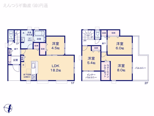 新築戸建て 豊田市畝部西町 7号棟 間取図