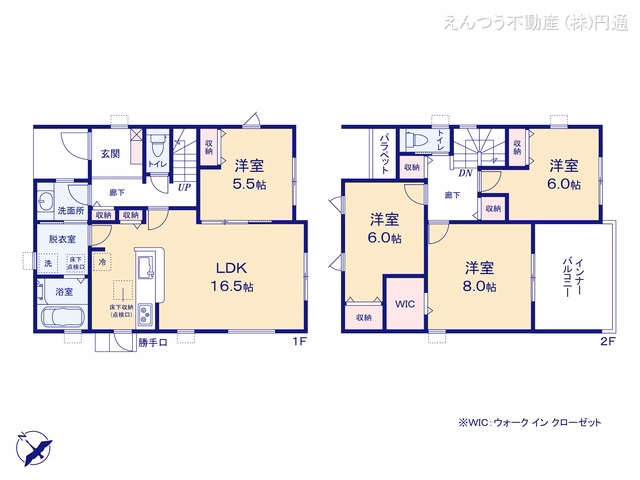 豊田市荒井町能田原（戸建）02 間取図