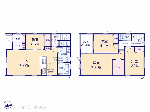 豊田市志賀町下番戸(戸建)01 間取図