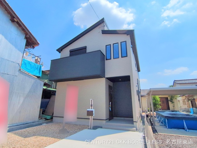 愛知県犬山市大字犬山字西古券の新築戸建て完成写真 2025年6月29日撮影