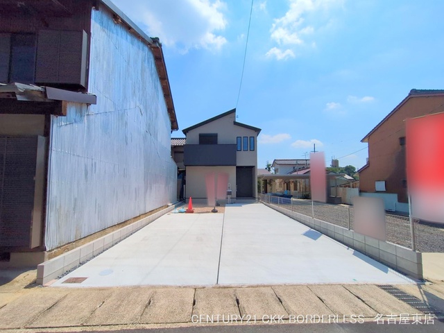 愛知県犬山市大字犬山字西古券の新築戸建て完成写真 2025年6月29日撮影