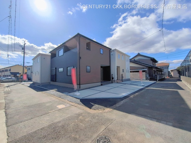 愛知県西春日井郡豊山町大字豊場字新田町の新築戸建て完成写真 2026年2月8日撮影