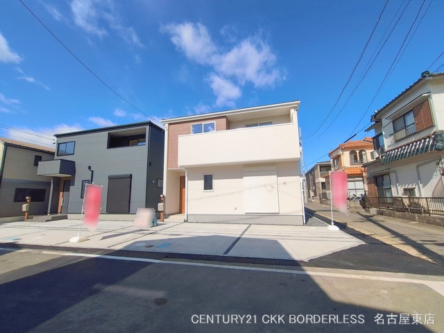 愛知県西春日井郡豊山町大字豊場字新田町の新築戸建て完成写真 2026年2月8日撮影