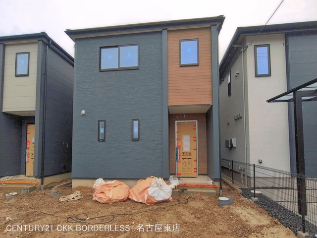 愛知県名古屋市北区楠３丁目の新築戸建て外構写真 2026年4月30日撮影