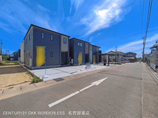 愛知県名古屋市北区楠３丁目の新築戸建て完成写真 2026年6月9日撮影