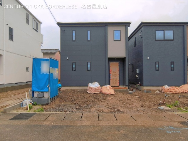 愛知県名古屋市北区楠３丁目の新築戸建て外構写真 2026年4月30日撮影