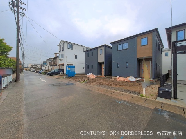 愛知県名古屋市北区楠３丁目の新築戸建て外構写真 2026年4月30日撮影
