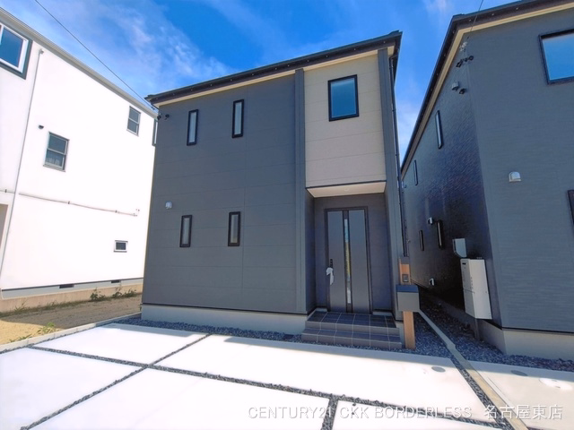 愛知県名古屋市北区楠３丁目の新築戸建て完成写真 2026年6月9日撮影