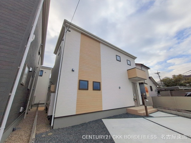 愛知県春日井市東野町西２丁目の新築戸建て完成写真 2026年1月26日撮影