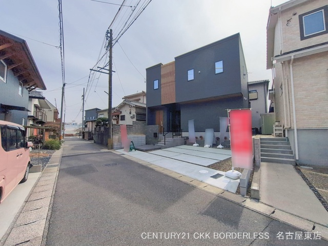 愛知県名古屋市守山区城土町の新築戸建て完成写真 2026年2月23日撮影