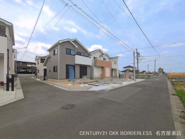 愛知県江南市宮後町砂場東の新築戸建て完成写真 2026年4月13日撮影