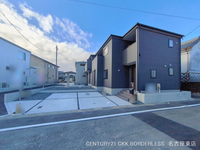 愛知県江南市安良町郷中の新築戸建て完成写真 2026年1月21日撮影