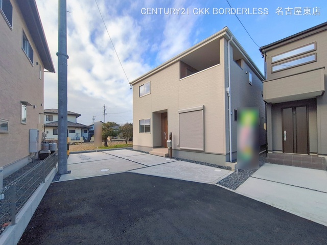 愛知県江南市安良町郷中の新築戸建て完成写真 2026年1月21日撮影