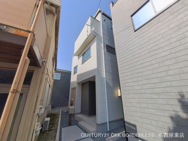 愛知県名古屋市守山区廿軒家の新築戸建て完成写真 2026年2月23日撮影