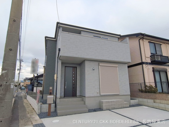 愛知県春日井市白山町７丁目の新築戸建て完成写真 2026年2月17日撮影