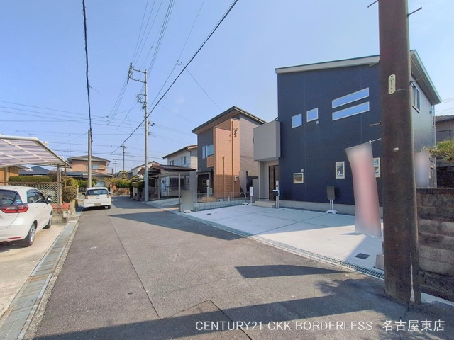 愛知県犬山市字中唐曽の新築戸建て完成写真 2026年2月15日撮影