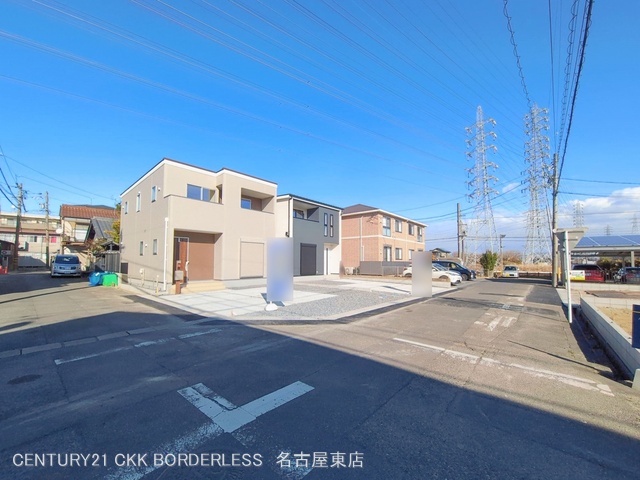 愛知県岩倉市大山寺町神田の新築戸建て完成写真 2026年2月17日撮影