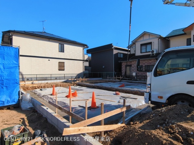 愛知県岩倉市大山寺町神田の新築戸建て基礎写真 2026年3月9日撮影