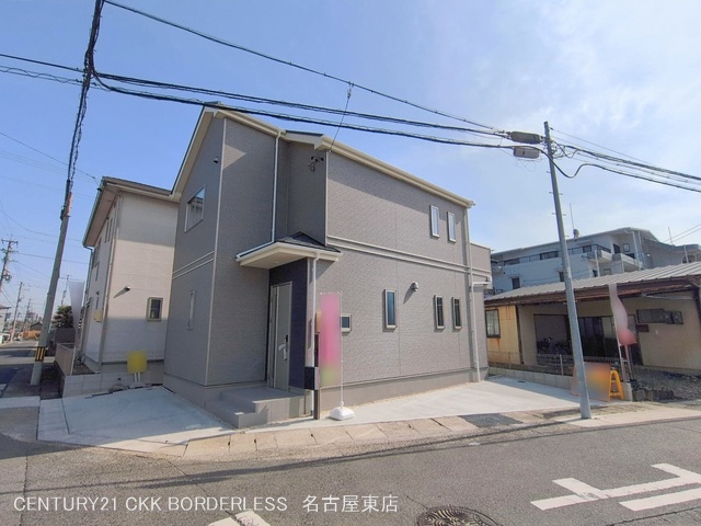 愛知県名古屋市守山区川村町の新築戸建て完成写真 2026年2月23日撮影