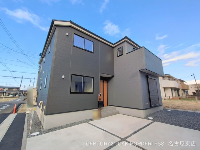 愛知県北名古屋市久地野北浦の新築戸建て完成写真 2026年1月29日撮影