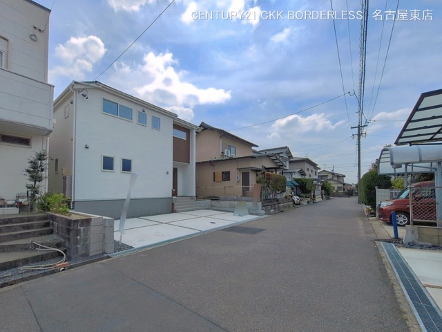 愛知県犬山市上野新町の新築戸建て完成写真 2026年4月13日撮影