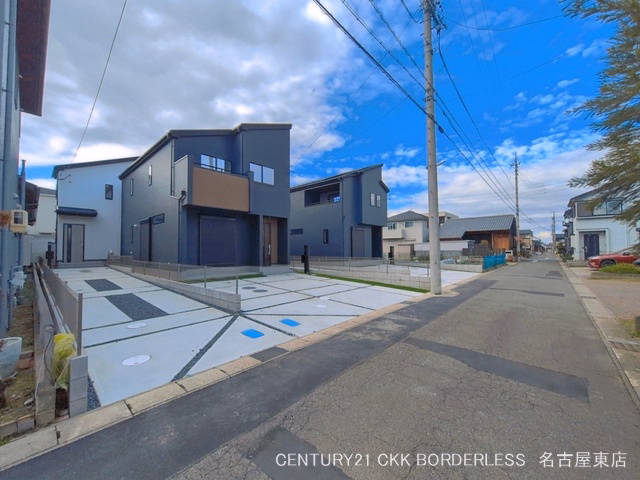 愛知県北名古屋市六ツ師宮西の新築戸建て完成写真 2026年3月25日撮影