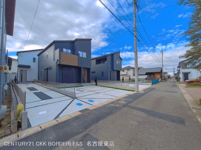 愛知県北名古屋市六ツ師宮西の新築戸建て完成写真 2026年3月25日撮影