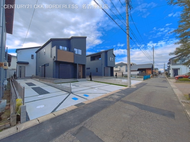 愛知県北名古屋市六ツ師宮西の新築戸建て完成写真 2026年3月25日撮影