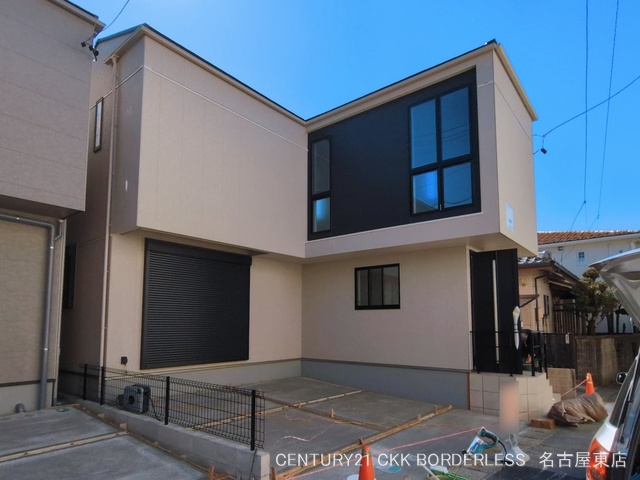 愛知県北名古屋市弥勒寺西３丁目の新築戸建て外構写真 2026年3月3日撮影